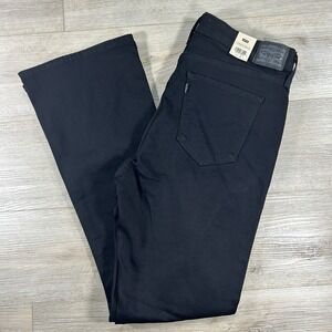 Levi's Women's 725 33 (33x32) High-Rise Bootcut Denim Jeans CL8 Soft Black NWT